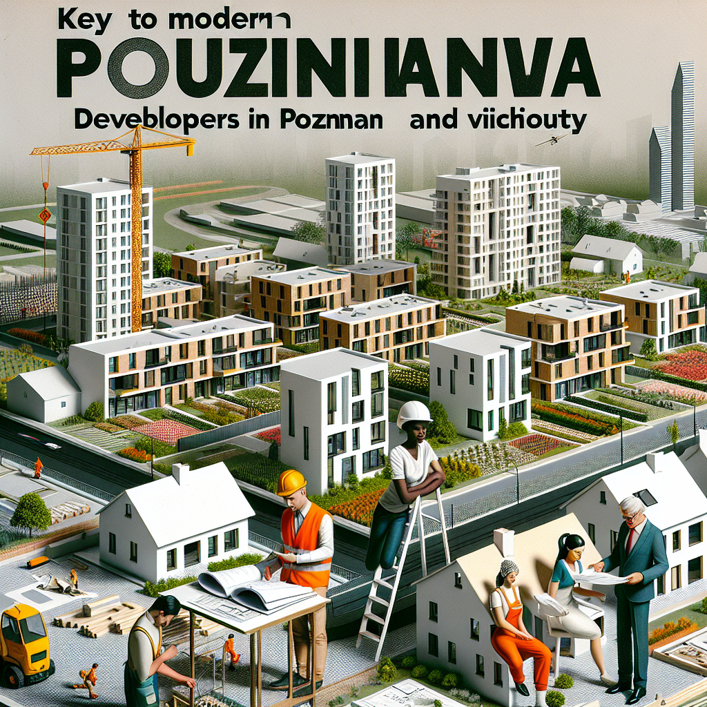 Deweloperzy Poznań i okolice – kluczowe informacje o rynku nieruchomości
